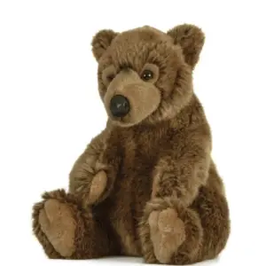 Living Nature AN430 Brown Bear Medium Plush Soft Toy