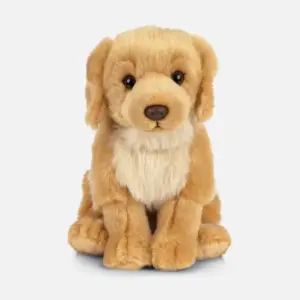 Living Nature AN459 Golden Retriever Dog Plush Soft Toy