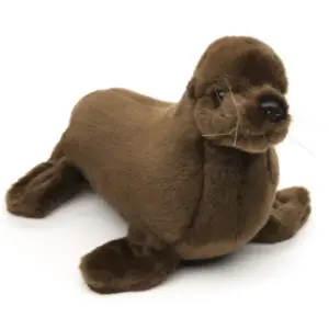 Uni Toys MS24115/E60513 Sea Lion Brown 22cm Plush Toy