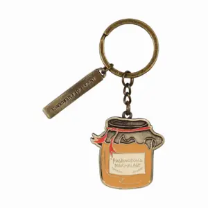 Half Moon Bay KEYPA03 Paddington Bear Marmalade Keyring Metal