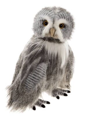 Charlie Bears Squadron Leader Pearson Grey Multicoloured Plush Jointed Owl