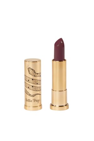 Cherry Red Tease Moisturising High Pigment Satin Lipstick | Bettie Page Lingerie