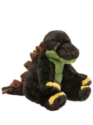 Charlie Bears Cuddle Cub Stegosaurus Mottled Green Plush Soft Toy