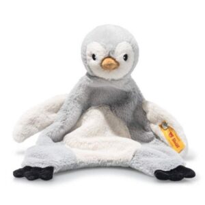 Steiff 242823 Lio Penguin Comforter Grey and White Plush Soft Toy