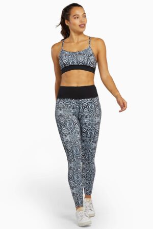 Abstract Print High Waisted Activewear Leggings | UK 8 | Wolf & Whistle