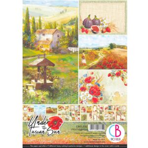 Under The Tuscan Sun Creative Pad A4 9/pack