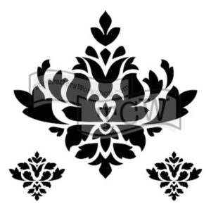 The Crafters Workshop 6x6 Stencil Brocade Decor