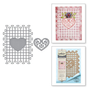 Spellbinders Trailing Hearts