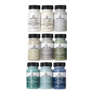 9 Colour Home Decor Chalk Folkart Assortment