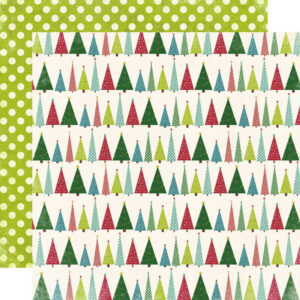 My Minds Eye Ww Christmas Trees Paper