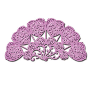 Spellbinders Victorian Fan