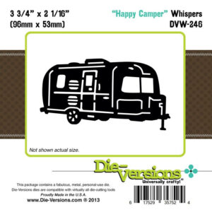 Die-Versions Whispers - Happy Camper