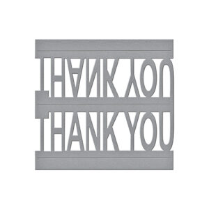 Spellbinders Thank You Pop Up