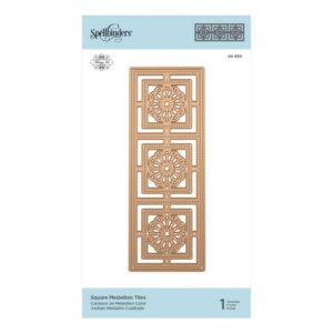 Spellbinders Shapeabilities Square Medallion Til
