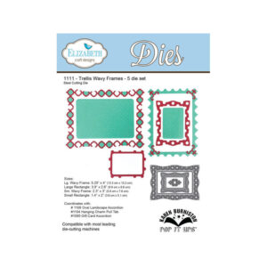 Elizabeth Craft Designs Trellis Wavy Frames
