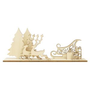 Kaisercraft Flourish Sleigh Scene Embellish