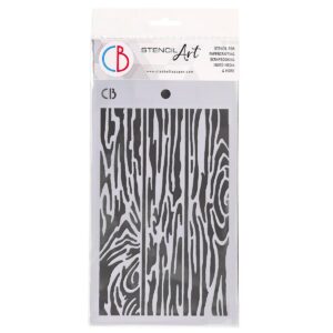 Texture Stencil 5"x8" Parquet