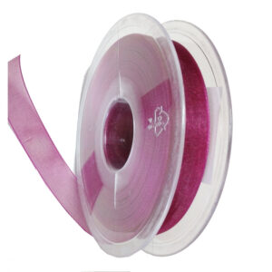 Stenco Burgundy Chiffon Ribbon