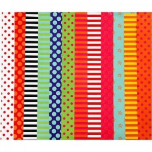 Creativ Glazed Paper With Print 50 Sheets