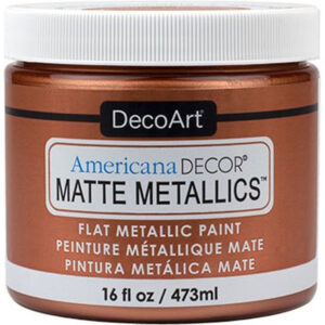 DecoArt Warm Copper Matte Metallics Hard Cure
