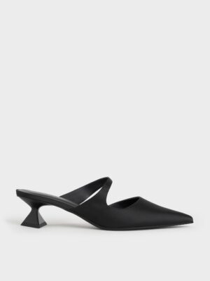 Charles & Keith - Vada Asymmetric Sculptural Heel Pumps