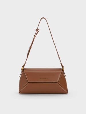 Charles & Keith - Nasrin Geometric Shoulder Bag