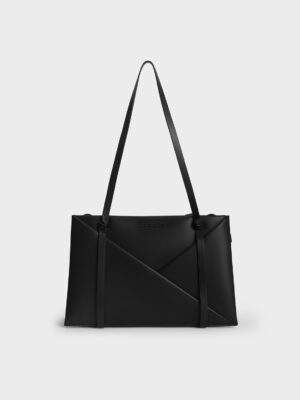 Charles & Keith - Midori Geometric Tote Bag