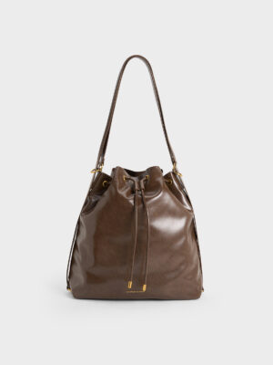 Charles & Keith - Neva Two-Way Bucket Bag