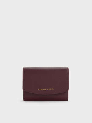 Charles & Keith - Briony Curved Flap Wallet