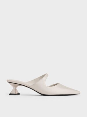 Charles & Keith - Vada Asymmetric Sculptural Heel Pumps