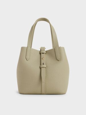 Charles & Keith - Beryl Belted Bucket Bag