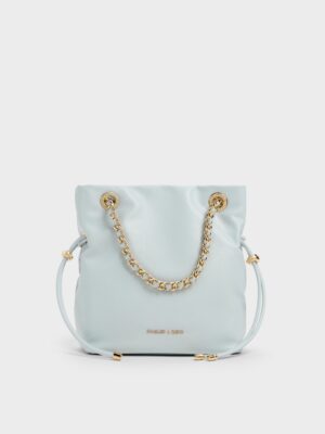 Charles & Keith - Arya Braided-Chain Crossbody Bag