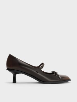 Charles & Keith - Wendy Kitten-Heel Mary Jane Pumps