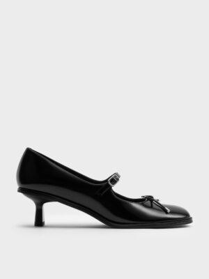 Charles & Keith - Wendy Kitten-Heel Mary Jane Pumps