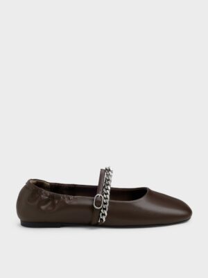 Charles & Keith - Georgie Chain Mary Jane Flats