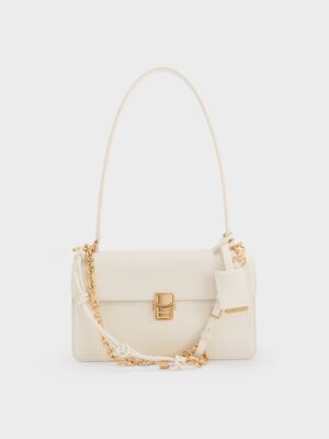 Charles & Keith - Acelynn Rope-Chain Shoulder Bag