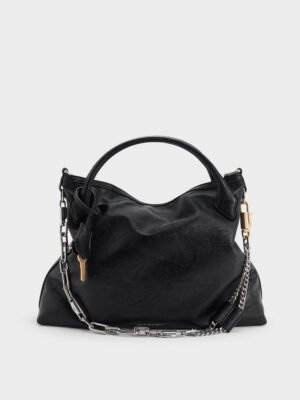 Charles & Keith - Delfina Chain Tote Bag