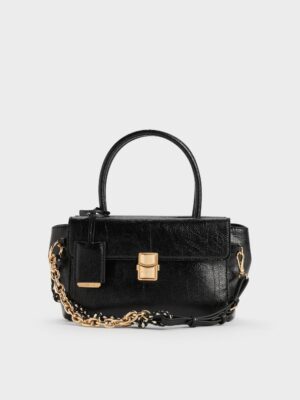 Charles & Keith - Acelynn Rope-Chain Tote Bag