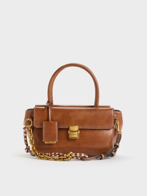 Charles & Keith - Acelynn Rope-Chain Tote Bag