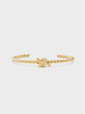 Charles & Keith - Sable Rope-Knot Cuff Bangle