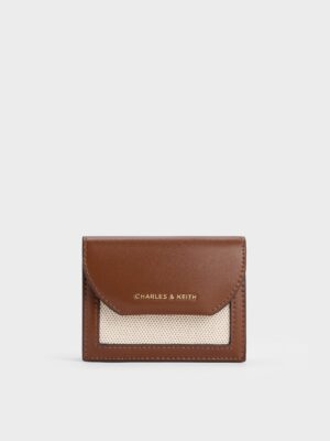 Charles & Keith - Enola Canvas Small Wallet
