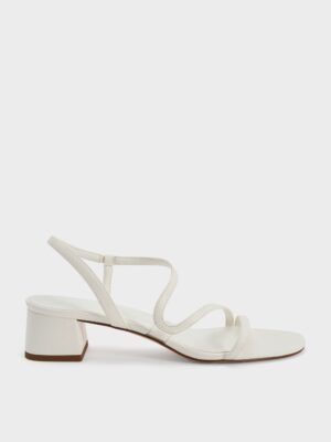 Charles & Keith - Arden Wavy Slingback Sandals