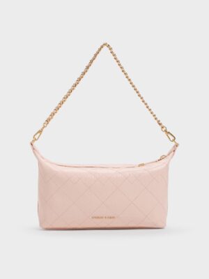 Charles & Keith - Duo Quilted Shoulder Bag