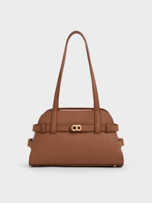 Charles & Keith - Aubrielle Belted Shoulder Bag