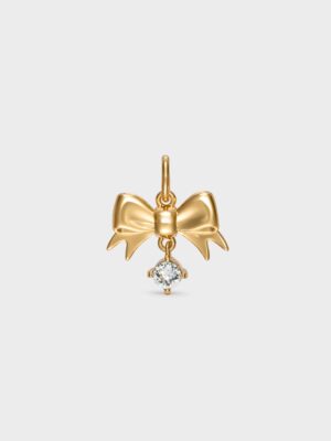 Charles & Keith - Paige Crystal Bow Charm