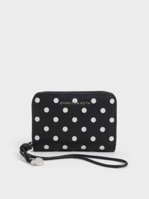 Charles & Keith - Sianna Polka-Dot Wristlet