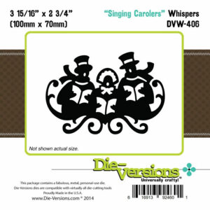 Die-Versions Whispers - Singing Carollers