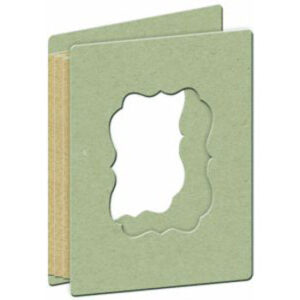 Ec Chipboard Die Cut Frame Boo