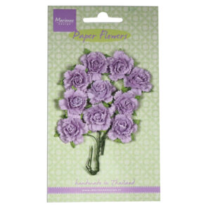 Marianne Design Carnations - Light Lavender Flower Embellishments