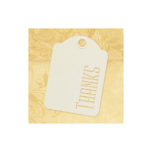 Graphic 45 Thanksatc Ivory Tags